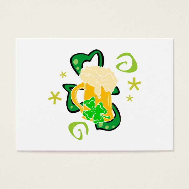 Cerveza y Cheer irlandés (Frente)