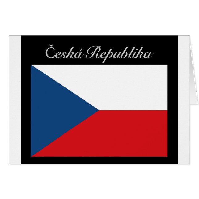 Česká republika vlajka (Anverso (Horizontal))