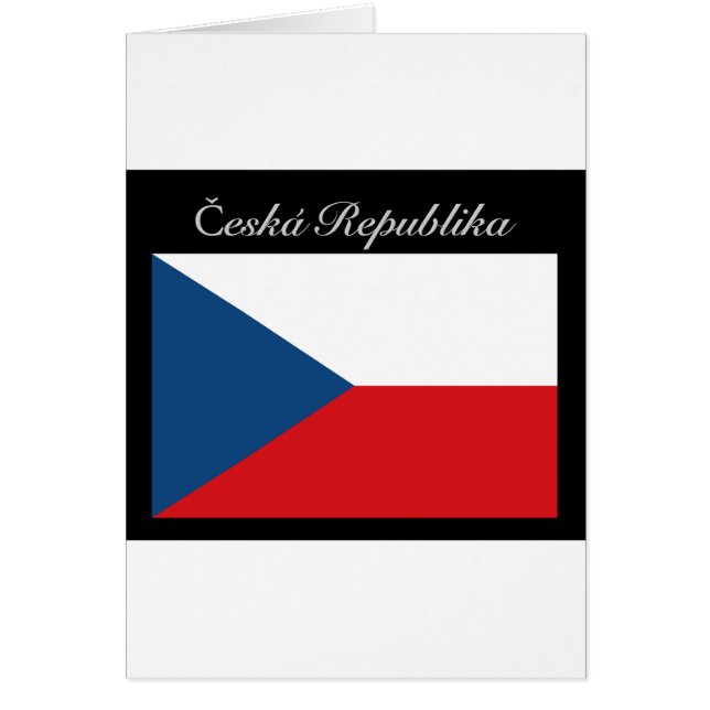 Česká republika vlajka (Frente)