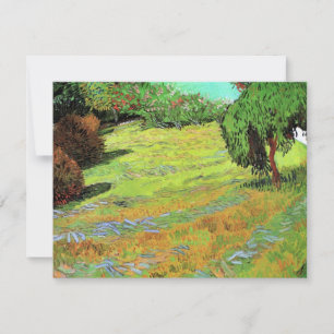 Césped soleado en un parque público por Vincent va