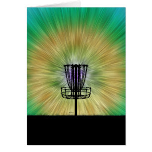 Cesta de golf de disco de tinta