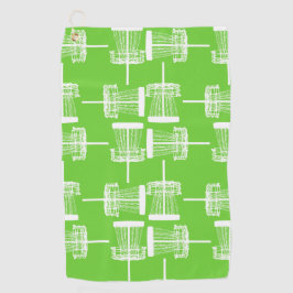 Cesta de la toalla cuatro del resplandor de Green