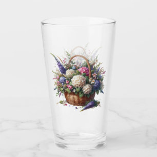 Cesta llena de flores