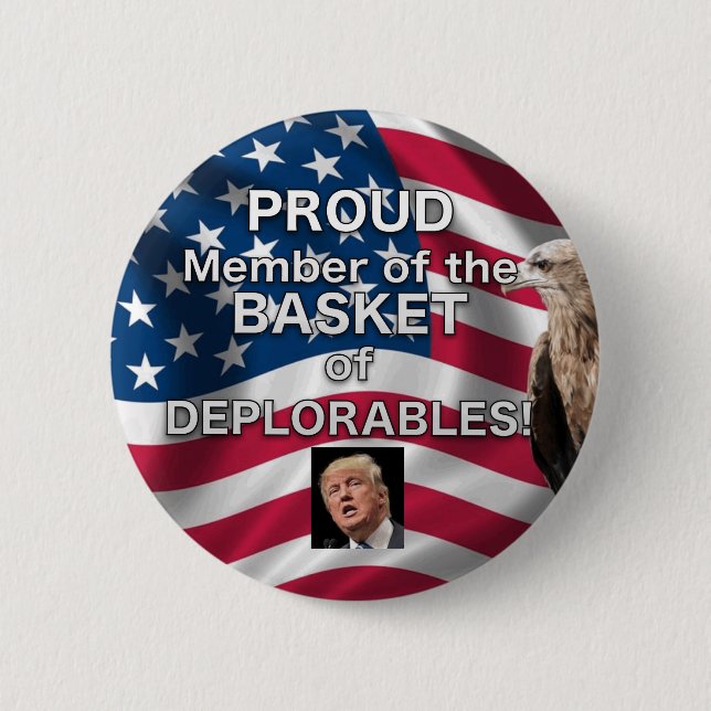 Cesta ORGULLOSA del miembro de botón del triunfo (Anverso)