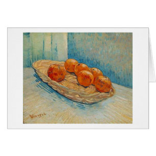 Cesta, seis Naranjas (F395) Van Gogh Bella Artes