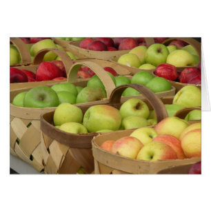 Cestas de Apple en el mercado