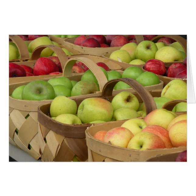 Cestas de Apple en el mercado (Anverso (Horizontal))