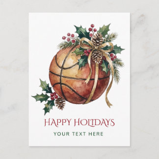 Cesto de Baloncesto Arco de Navidad
