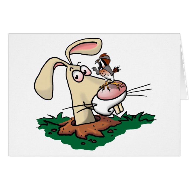 Cestrel y conejo (Anverso (Horizontal))