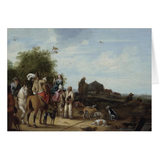 Cetrería (Anverso (Horizontal))