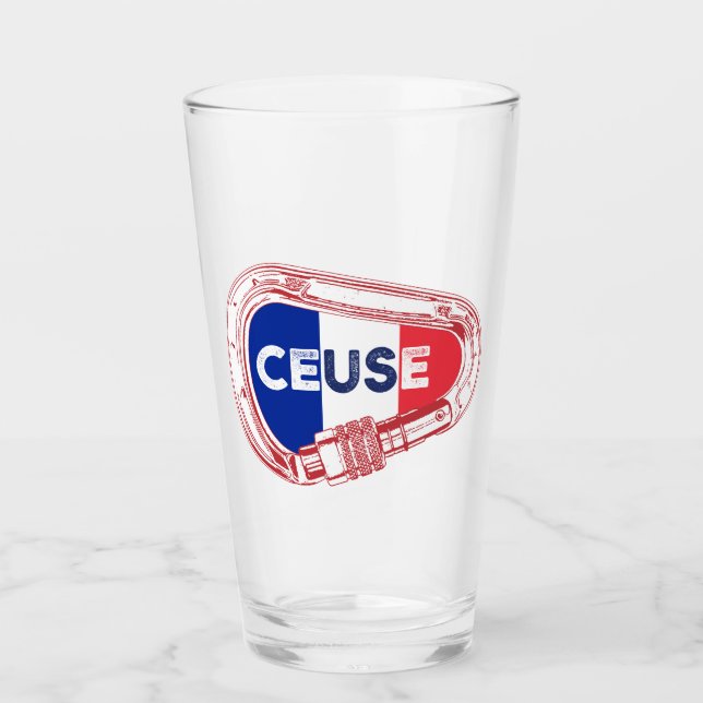 Ceuse France Rock Climber Carabiner (Anverso)