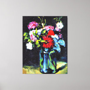 Cezanne - Flores en un jarrón, pintura de arte fin