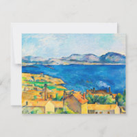 Cezanne: La bahía de Marsella, vista desde L’Estaq