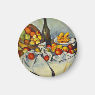 Cezanne la cesta de imán de las manzanas