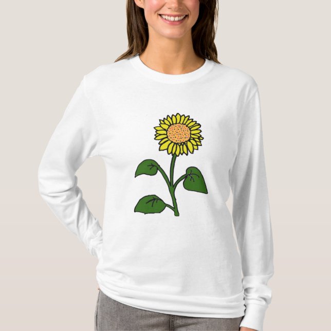 CG camisa soleada del girasol (Anverso)