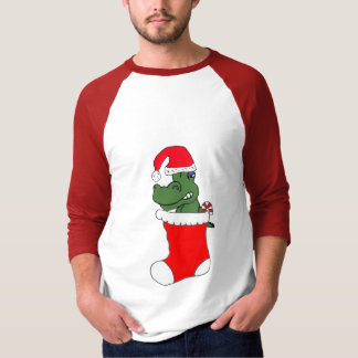 CG cocodrilo en una camisa de la media