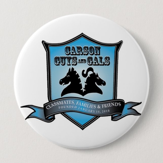 CGAG 4" BOTÓN azul/blanco (Anverso)