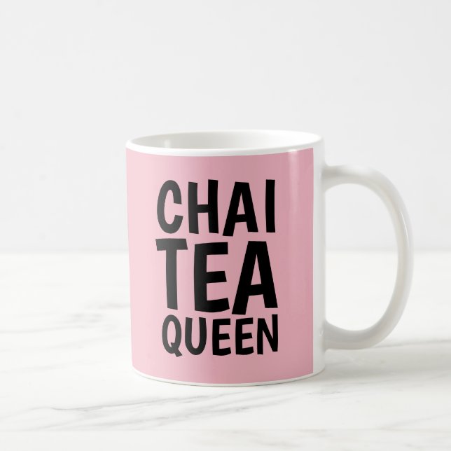 CHAI TEA QUEEN, tazas de café (Derecha)