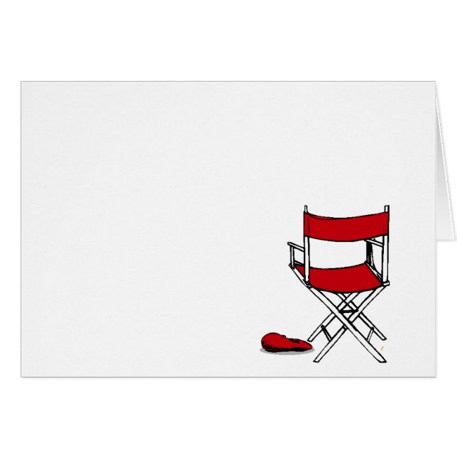 Chair y el gorra del director (Anverso (Horizontal))