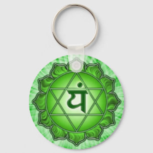 Chakra - corazón - llavero