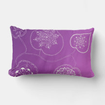 Chakra de la corona arroja almohada