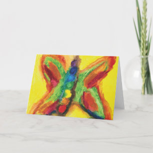 Chakra Flutterbys tarjeta de bienvenida energética