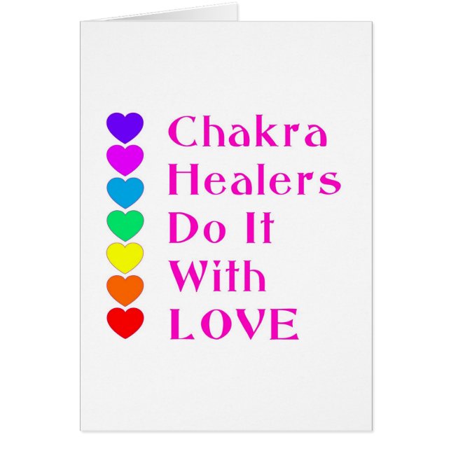 Chakra Healers lo hace con amor (Frente)