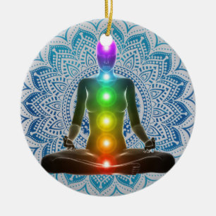 Chakra, Mandala, Ornamentos Espirituales De Navida