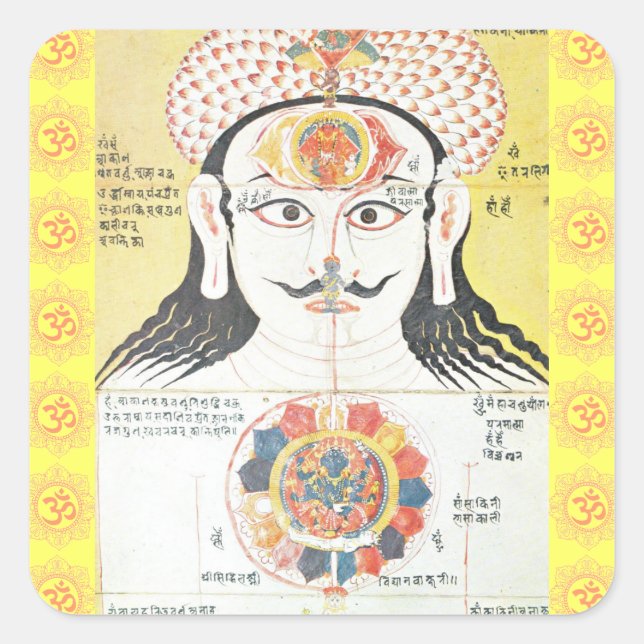 Chakra pegatina (Anverso)