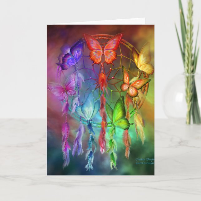 Chakra soña la tarjeta del arte (Anverso)