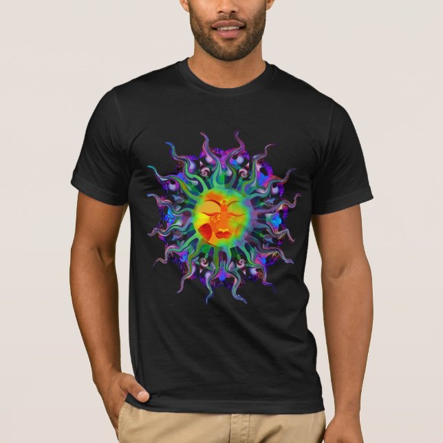 Chakra Sun uno echó a un lado camisa (Anverso)