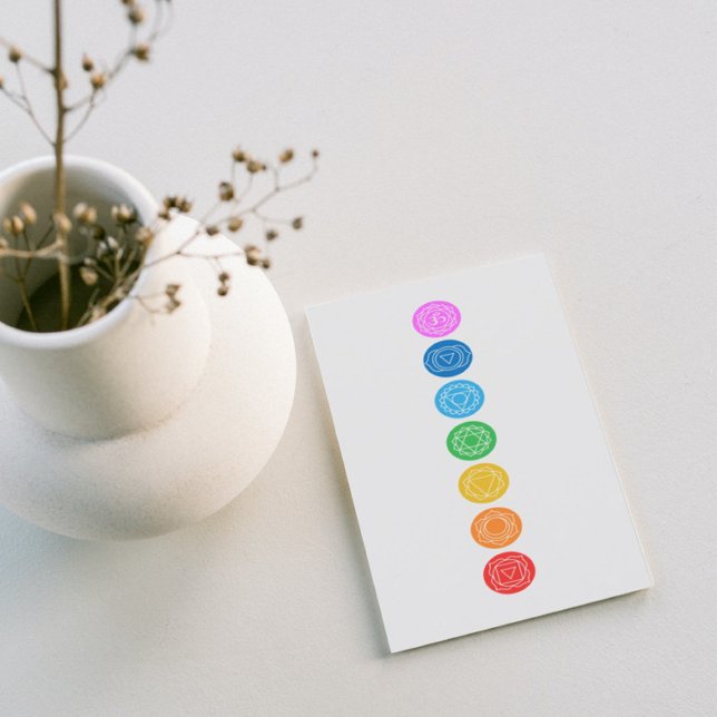 Chakras Meditación Tarjeta de visita (Subido por el creador)