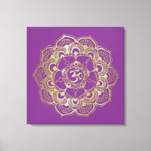 Chakras Sahasrara - Lienzo envuelto