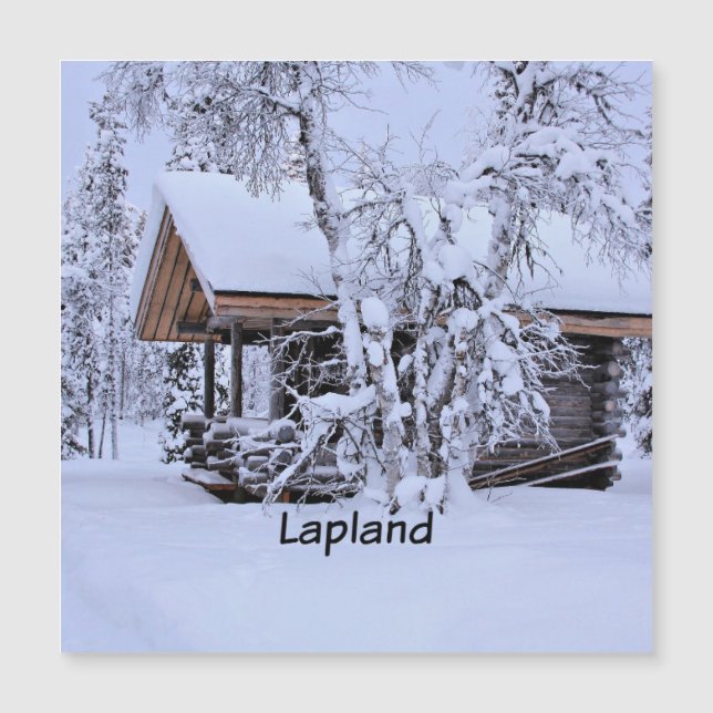 Chalet en Laponia (Anverso)