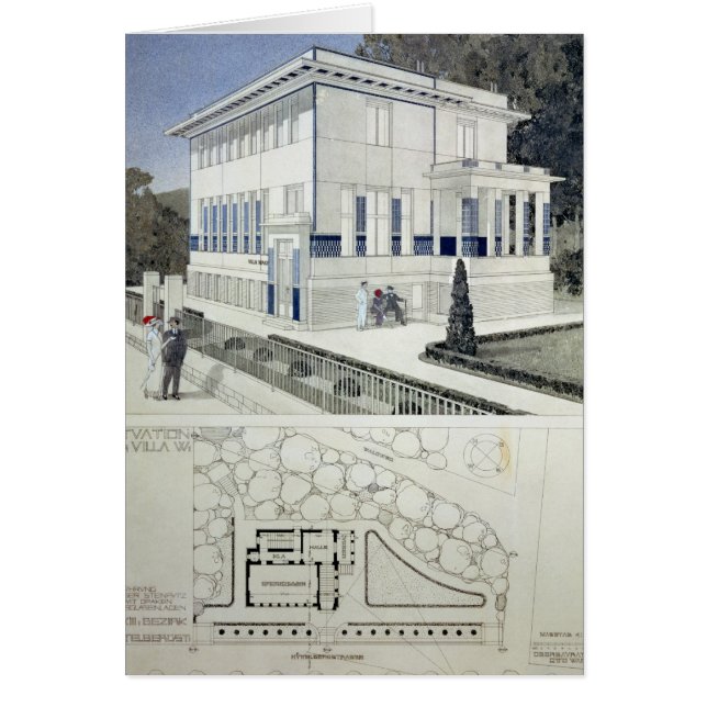 Chalet Wagner, Viena (Frente)