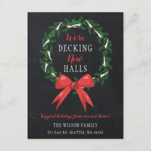 Chalk Decking The New Halls Moving Invitación