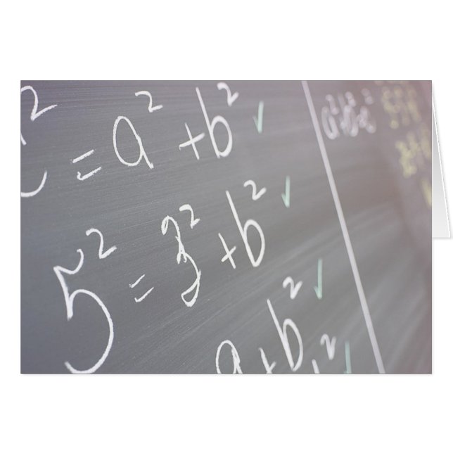 Chalkboard Closeup (Anverso (Horizontal))