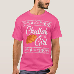 Challah at ya Girl Ugly Sweater funny Hanukkah mat