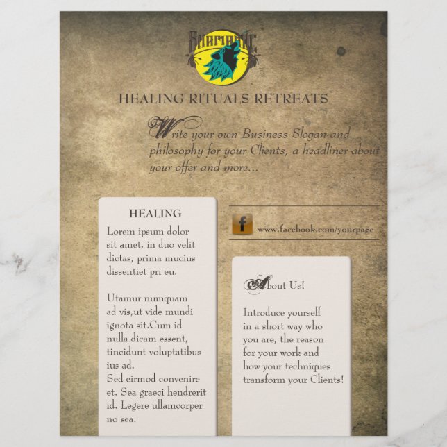 CHAMÁNICO - Volante (Frente)