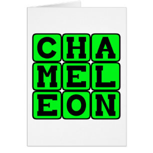 Chameleon, horizonte cambiante de color