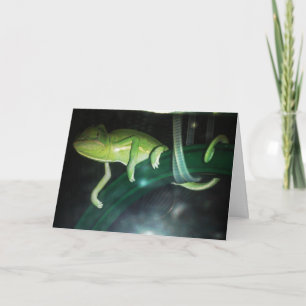 "Chameleon" Tarjeta de agradecimiento