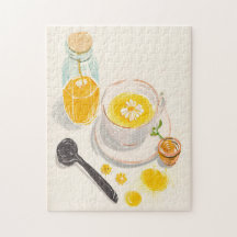 Chamomile & Honey Jigsaw Puzzle
