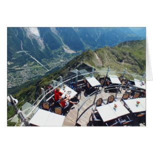 Chamonix en el valle, Alpes franceses