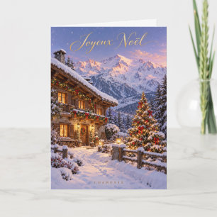 Chamonix Mont Blanc Feliz Navidad