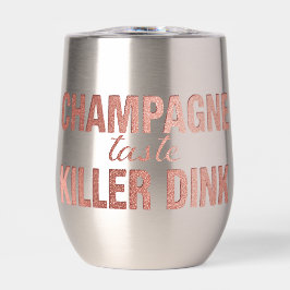 Champagne Taste Killer Dink - Rose Gold Pickleball