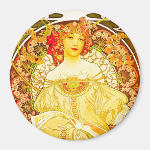 Champán, Alfonso Mucha - imán
