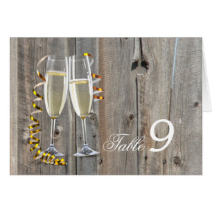 champán de madera de granero rústico boda de campo