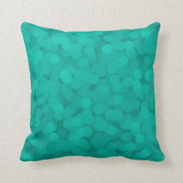 Champán verde azulado burbujea las almohadas