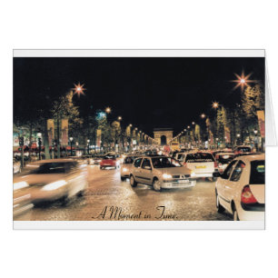 Champs Elysées de Les.  París.  (Un momento a