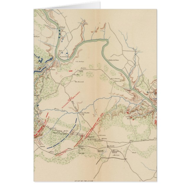 Chancellorsville, Iglesia de Salem, Fredericksburg (Frente)